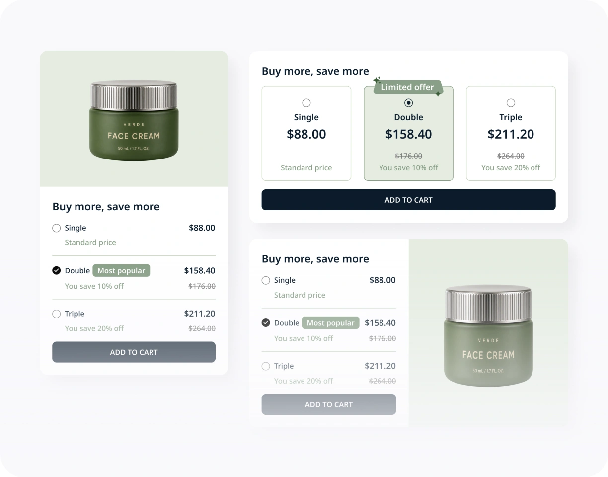Customize widgets to match your brand